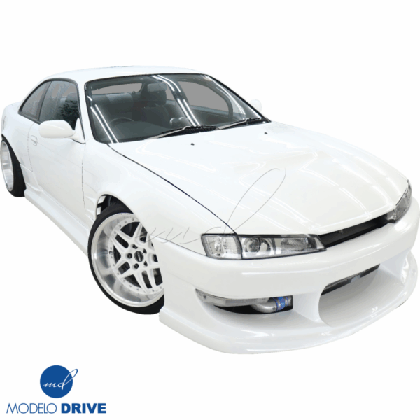 ModeloDrive FRP WOR9 v2 Front Bumper > Nissan 240SX (S14) 1997-1998 - Image 4