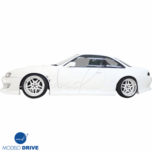ModeloDrive FRP WOR9 v2 Side Skirts > Nissan 240SX (S14) 1995-1998 - Image 4