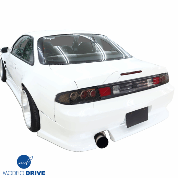 ModeloDrive FRP WOR9 v2 Rear Bumper > Nissan 240SX (S14) 1995-1998 - Image 3