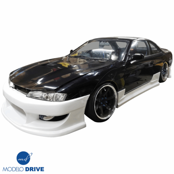 ModeloDrive FRP WOR9 v2 Body Kit 4pc > Nissan 240SX (S14) 1997-1998 - Image 4