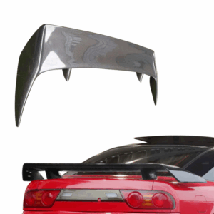 ModeloDrive Carbon Fiber 3POW Spoiler Wing > Nissan 240SX 1989-1994 > 3dr Hatch