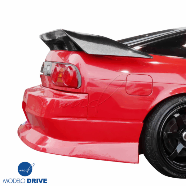 ModeloDrive Carbon Fiber 3POW Spoiler Wing > Nissan 240SX 1989-1994 > 3dr Hatch - Image 4