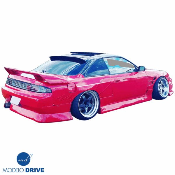 ModeloDrive FRP 3POW Spoiler Wing > Nissan 240SX (S14) 1995-1998 - Image 9