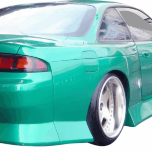 ModeloDrive FRP BSPO Blister Wide Body Fenders (rear) > Nissan 240SX (S14) 1997-1998