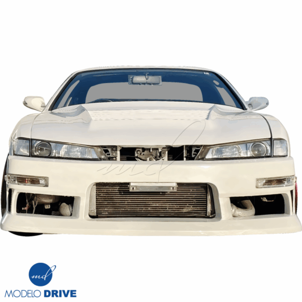 ModeloDrive FRP MSPO Front Bumper > Nissan 240SX (S14) 1997-1998 - Image 3