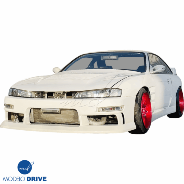 ModeloDrive FRP MSPO Front Bumper > Nissan 240SX (S14) 1997-1998 - Image 4
