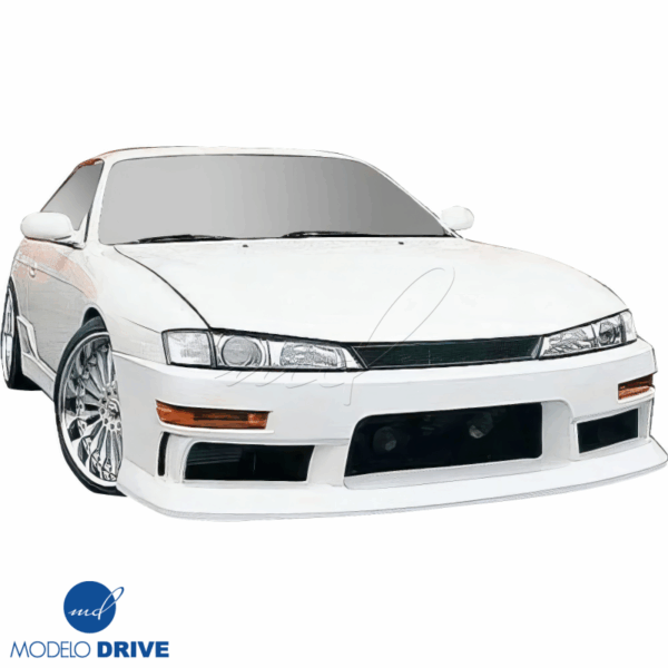 ModeloDrive FRP MSPO Front Bumper > Nissan 240SX (S14) 1997-1998 - Image 5