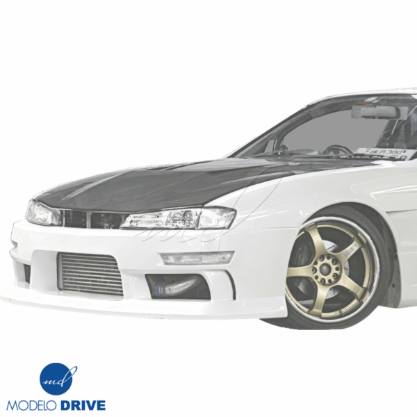 ModeloDrive FRP MSPO Front Bumper > Nissan 240SX (S14) 1997-1998 - Image 9