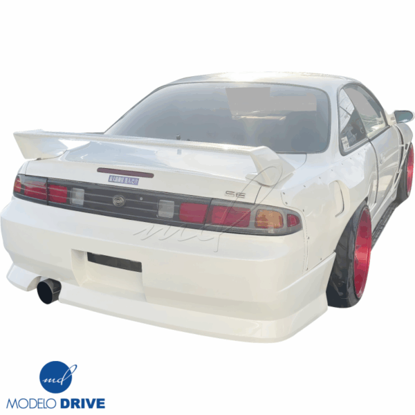 ModeloDrive FRP MSPO Rear Bumper > Nissan 240SX (S14) 1995-1998 - Image 3