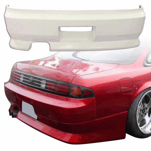 ModeloDrive FRP MSPO Rear Bumper > Nissan 240SX (S14) 1995-1998 - Image 8