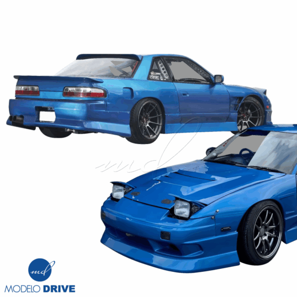 ModeloDrive FRP BSPO v2 Body Kit 4pc > Nissan 240SX 1989-1994 > 2dr Coupe - Image 4