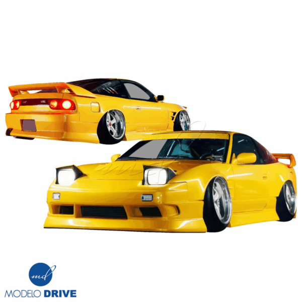 ModeloDrive FRP BSPO v2 Body Kit 4pc > Nissan 240SX 1989-1994 > 3dr Hatch - Image 4
