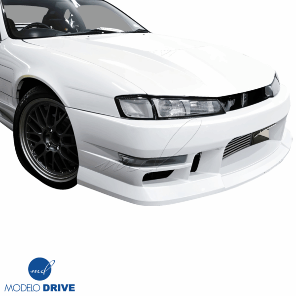 ModeloDrive FRP WSQU Front Bumper > Nissan 240SX (S14) 1997-1998 - Image 2