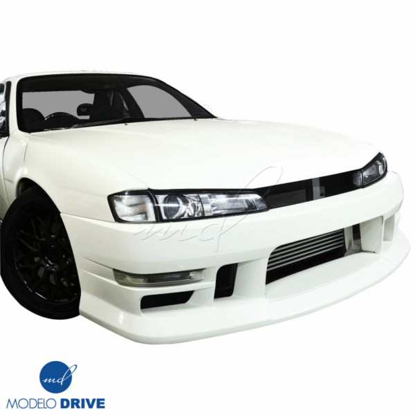 ModeloDrive FRP WSQU Front Bumper > Nissan 240SX (S14) 1997-1998 - Image 4