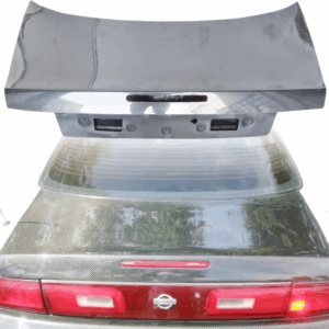 ModeloDrive Carbon Fiber OER Trunk w Hole > Nissan 240SX (S14) 1995-1998