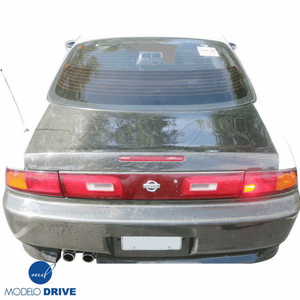 ModeloDrive Carbon Fiber OER Trunk w Hole > Nissan 240SX (S14) 1995-1998 - Image 2