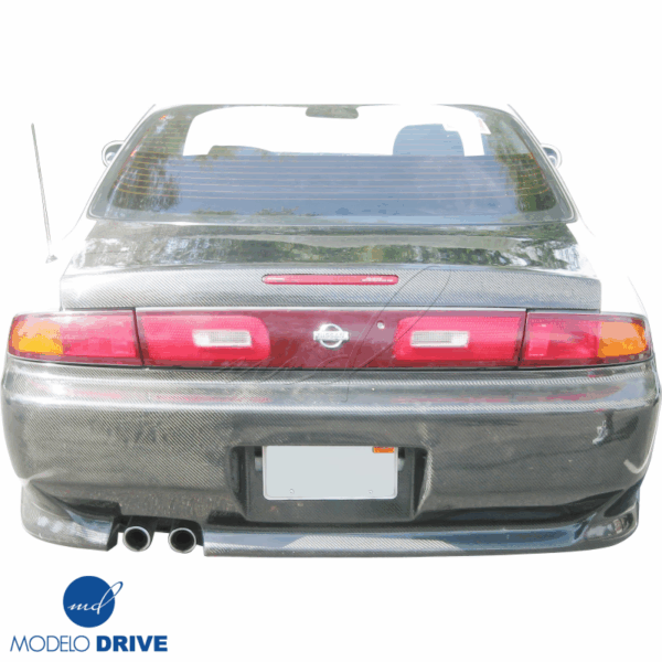 ModeloDrive Carbon Fiber OER Trunk w Hole > Nissan 240SX (S14) 1995-1998 - Image 3