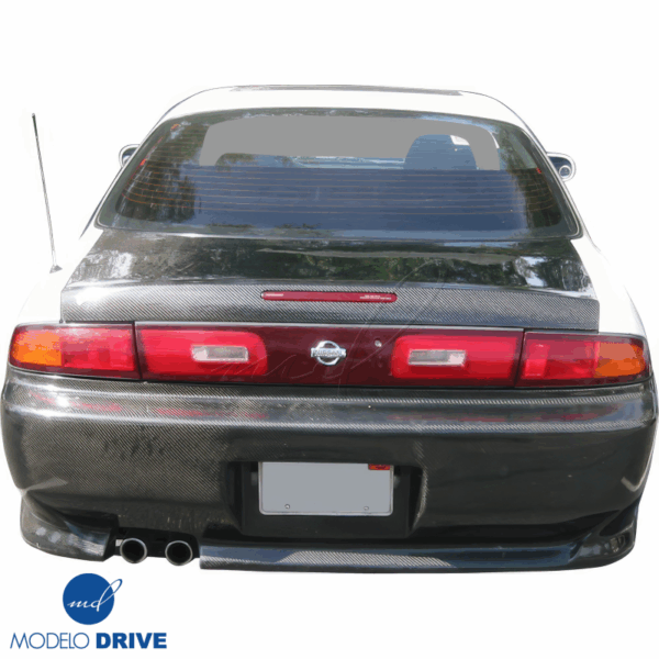 ModeloDrive Carbon Fiber OER Trunk w Hole > Nissan 240SX (S14) 1995-1998 - Image 4
