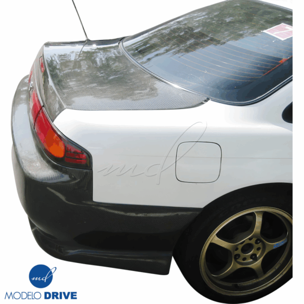 ModeloDrive Carbon Fiber OER Trunk w Hole > Nissan 240SX (S14) 1995-1998 - Image 5