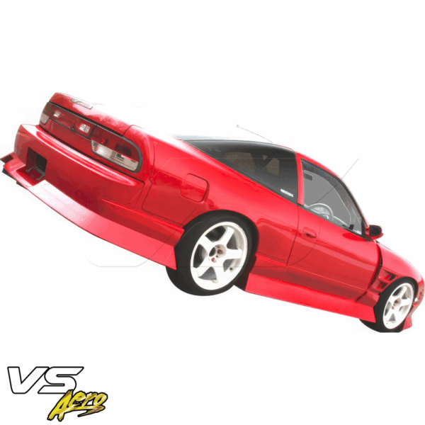 VSaero FRP MSPO Wide Body Fenders (rear) 30mm for Nissan 240SX 1989-1994 > 3dr Hatch - Image 3