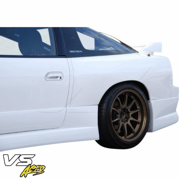 VSaero FRP MSPO Wide Body Fenders (rear) 30mm for Nissan 240SX 1989-1994 > 3dr Hatch - Image 6