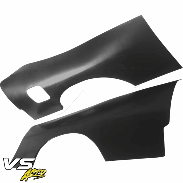 VSaero FRP MSPO Wide Body Fenders (rear) 30mm for Nissan 240SX 1989-1994 > 3dr Hatch - Image 11