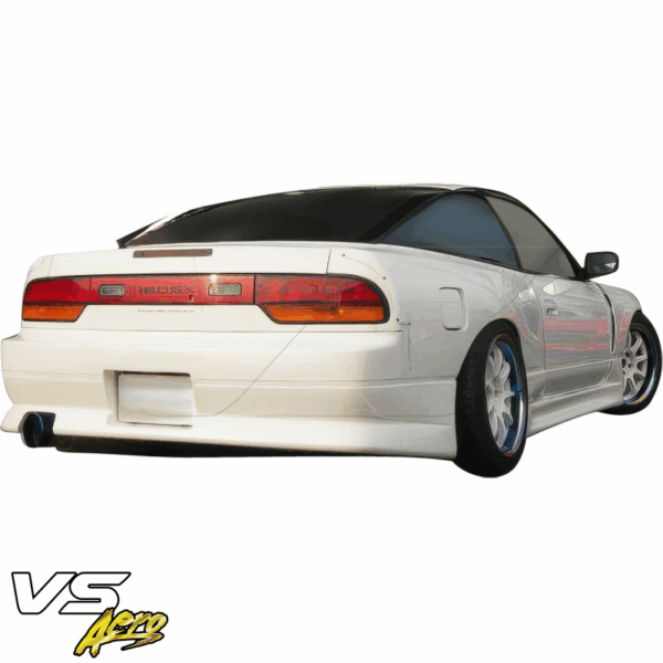 VSaero FRP MSPO Wide Body Fenders (rear) w Gas Cap 50mm for Nissan 240SX 1989-1994 > 3dr Hatch - Image 4