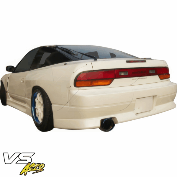 VSaero FRP MSPO Wide Body Fenders (rear) w Gas Cap 50mm for Nissan 240SX 1989-1994 > 3dr Hatch - Image 5