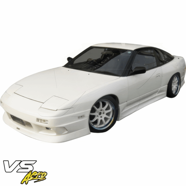 VSaero FRP MSPO Wide Body Fenders (rear) w Gas Cap 50mm for Nissan 240SX 1989-1994 > 3dr Hatch - Image 6