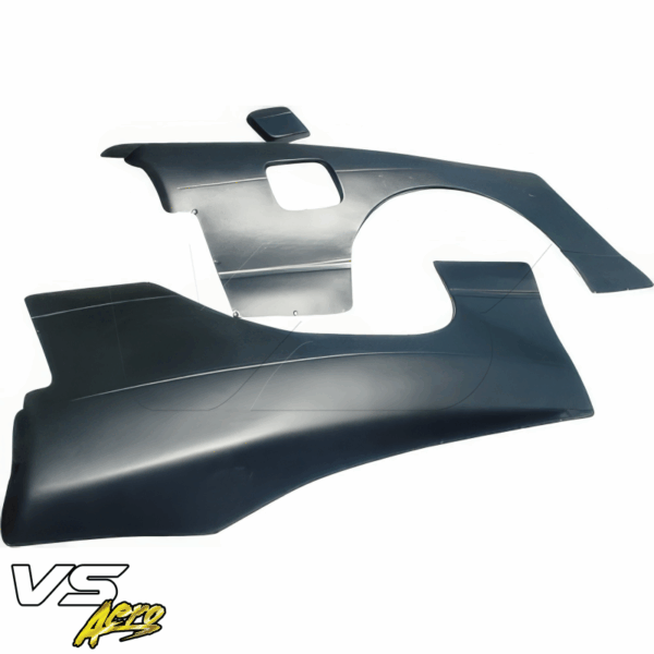 VSaero FRP MSPO Wide Body Fenders (rear) w Gas Cap 50mm for Nissan 240SX 1989-1994 > 3dr Hatch - Image 8