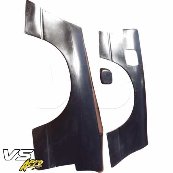 VSaero FRP MSPO Wide Body Fenders (rear) w Gas Cap 50mm for Nissan 240SX 1989-1994 > 3dr Hatch - Image 9