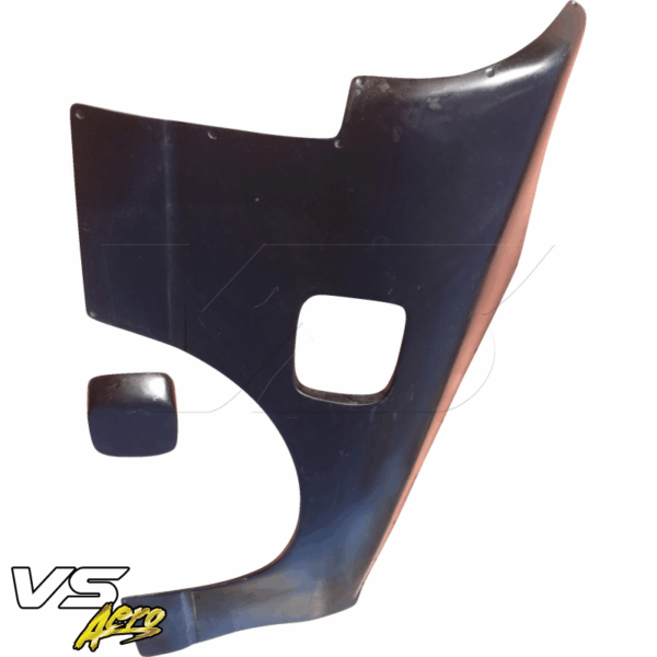 VSaero FRP MSPO Wide Body Fenders (rear) w Gas Cap 50mm for Nissan 240SX 1989-1994 > 3dr Hatch - Image 12