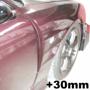 VSaero FRP DMA D1 Wide Body 30mm Fenders (front) for Nissan 240SX (S14) 1995-1996