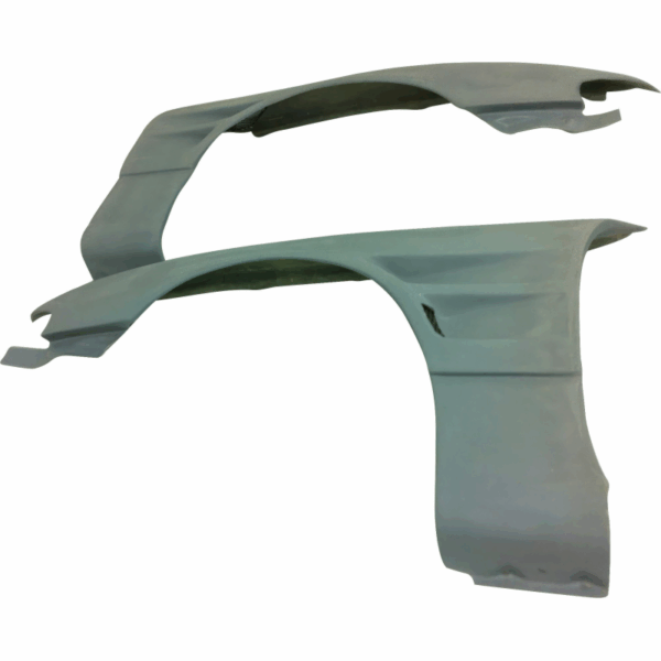 VSaero FRP DMA D1 Wide Body 30mm Fenders (front) for Nissan 240SX (S14) 1995-1996 - Image 2
