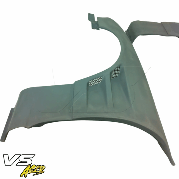 VSaero FRP DMA D1 Wide Body 30mm Fenders (front) for Nissan 240SX (S14) 1995-1996 - Image 5