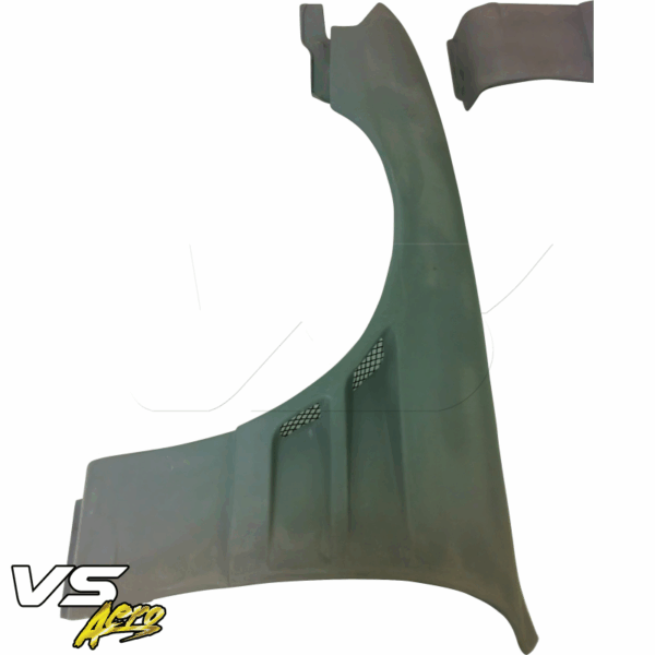 VSaero FRP DMA D1 Wide Body 30mm Fenders (front) for Nissan 240SX (S14) 1995-1996 - Image 7