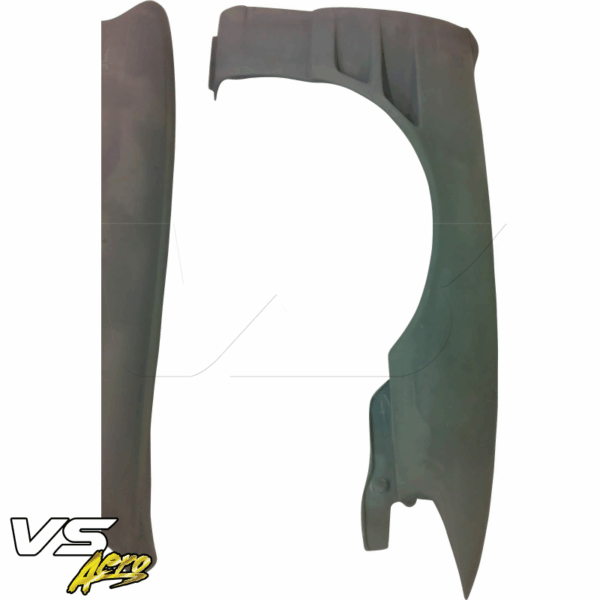 VSaero FRP DMA D1 Wide Body 30mm Fenders (front) for Nissan 240SX (S14) 1995-1996 - Image 9