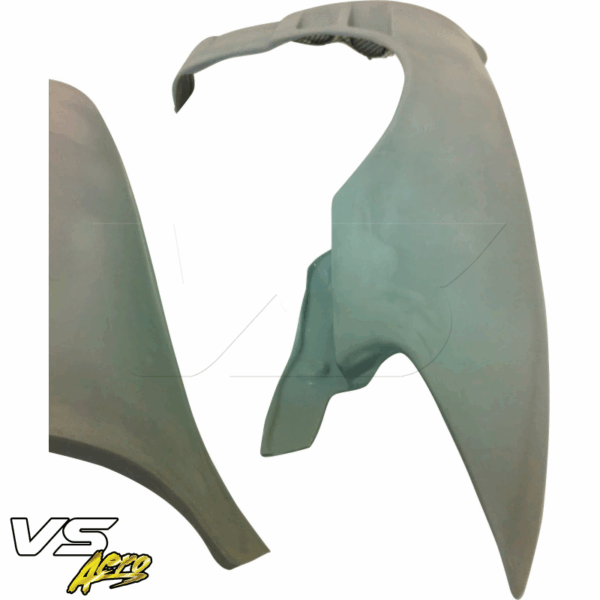 VSaero FRP DMA D1 Wide Body 30mm Fenders (front) for Nissan 240SX (S14) 1995-1996 - Image 11