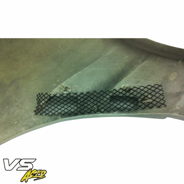 VSaero FRP DMA D1 Wide Body 30mm Fenders (front) for Nissan 240SX (S14) 1995-1996 - Image 13