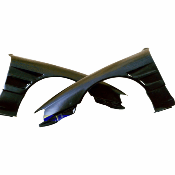 VSaero FRP DMA D1 Wide Body 30mm Fenders (front) for Nissan 240SX (S14) 1997-1998 - Image 8