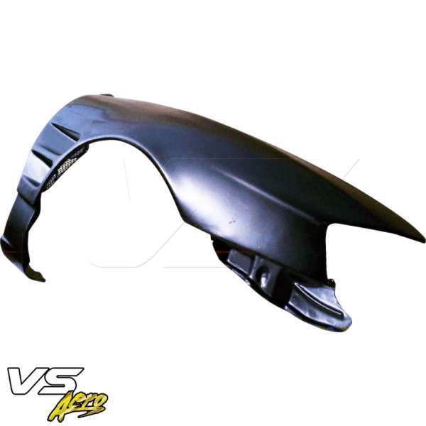 VSaero FRP DMA D1 Wide Body 30mm Fenders (front) for Nissan 240SX (S14) 1997-1998 - Image 10