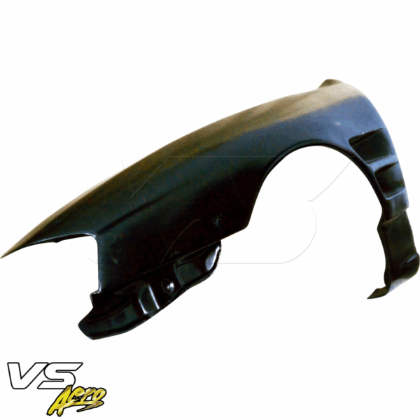 VSaero FRP DMA D1 Wide Body 30mm Fenders (front) for Nissan 240SX (S14) 1997-1998 - Image 11