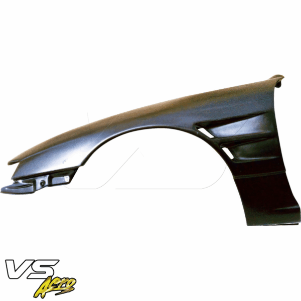 VSaero FRP DMA D1 Wide Body 30mm Fenders (front) for Nissan 240SX (S14) 1997-1998 - Image 12