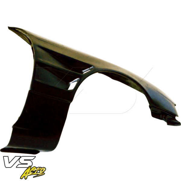 VSaero FRP DMA D1 Wide Body 30mm Fenders (front) for Nissan 240SX (S14) 1997-1998 - Image 13