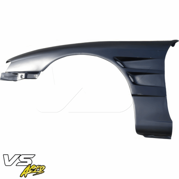 VSaero FRP DMA D1 Wide Body 30mm Fenders (front) for Nissan 240SX (S14) 1997-1998 - Image 17