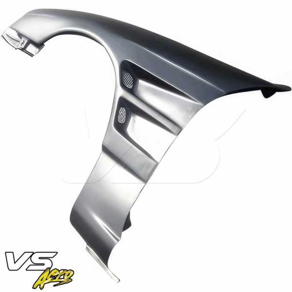 VSaero FRP DMA D1 Wide Body 30mm Fenders (front) for Nissan 240SX (S14) 1997-1998 - Image 18