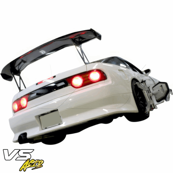 VSaero FRP VERT RIG Wide Body Rear Bumper for Nissan 240SX 1989-1994 > 3dr - Image 4
