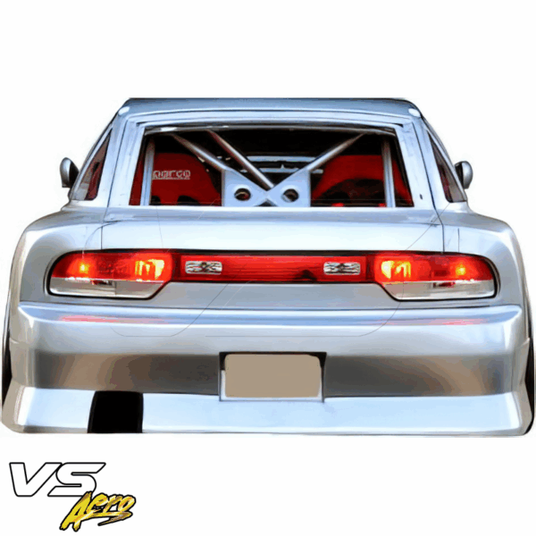 VSaero FRP BSPO Blister Wide Body Rear Bumper for Nissan 240SX 1989-1994 > 3dr Hatch - Image 4