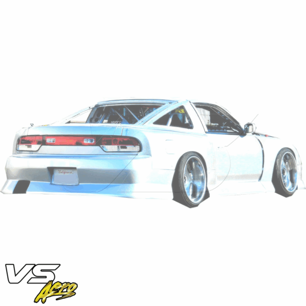 VSaero FRP BSPO Blister Wide Body Rear Bumper for Nissan 240SX 1989-1994 > 3dr Hatch - Image 5