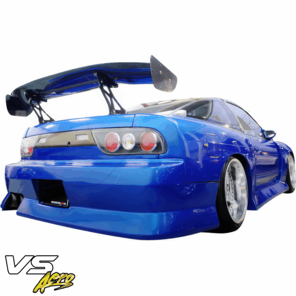 VSaero FRP BSPO Blister Wide Body Rear Bumper for Nissan 240SX 1989-1994 > 3dr Hatch - Image 7